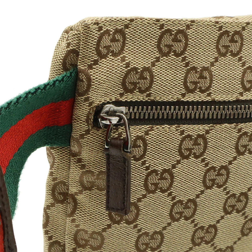 GUCCI Brown Leather Pouch - Picture 5 of 8